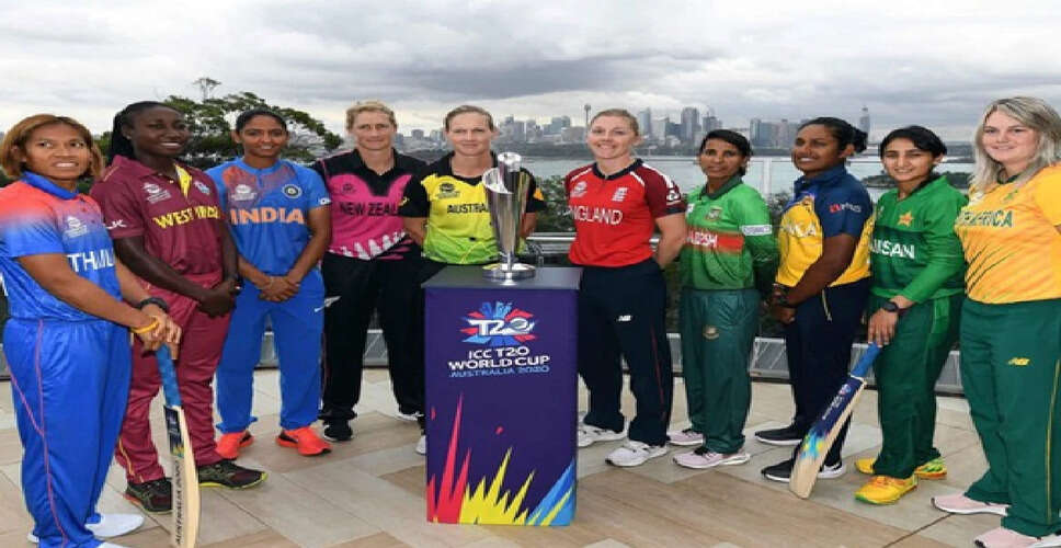 Complete Schedule Released for ICC Women's T20 World Cup 2026
