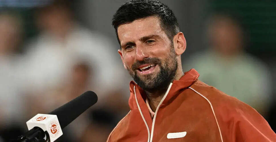 Novak Djokovic Triumphs in Roland Garros Opener Against Giovanni Mpetshi Perricard