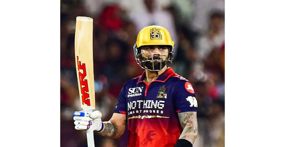 Virat Kohli Matches Jos Buttler's IPL Century Record in Chases