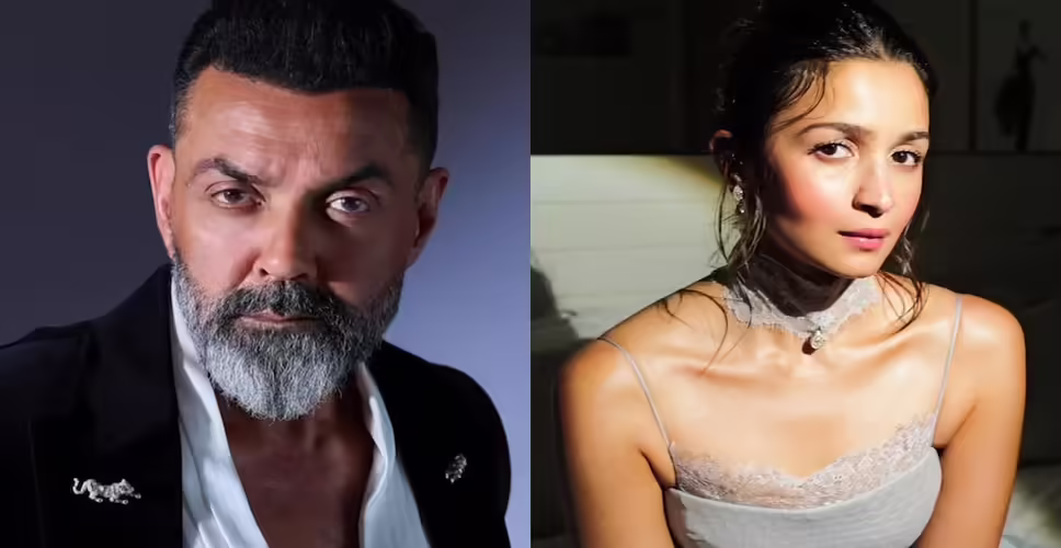 Bobby Deol Dismisses Rumors of Dispute with Alia Bhatt on 'Alpha' Set