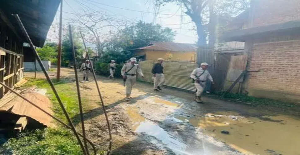 Intensified Security Operations in Manipur Following Militant Attack