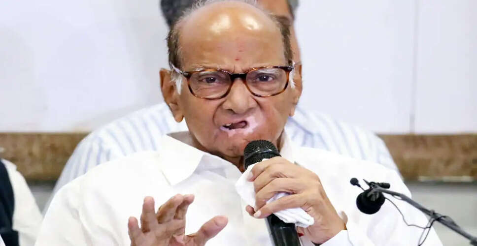 Sharad Pawar Urges All-Party Meeting Amid Concerns Over West Asia Crisis Impact on India