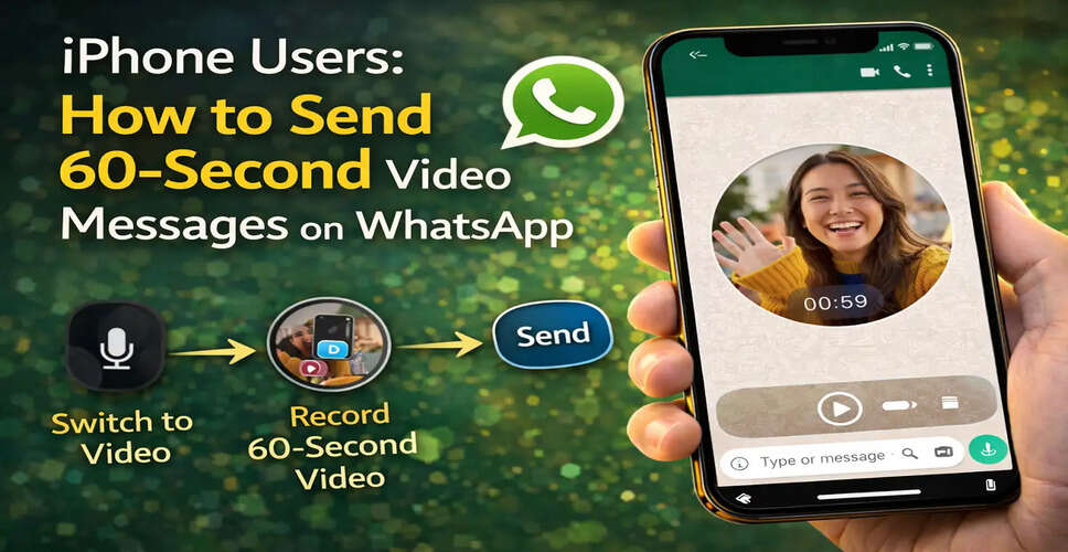 WhatsApp Introduces Video Messaging for iPhone Users