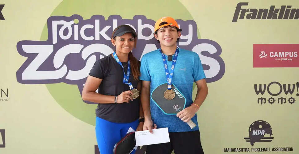 Raaquib Merchant and Priyanka Mehta Triumph at PickleBay Zonals - West