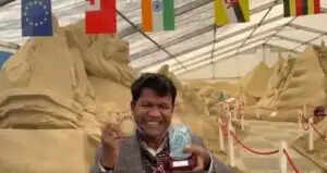 Who is Sudarsan Pattnaik? The Indian Sand Artist Honored with the Prestigious British Sand Master Award!