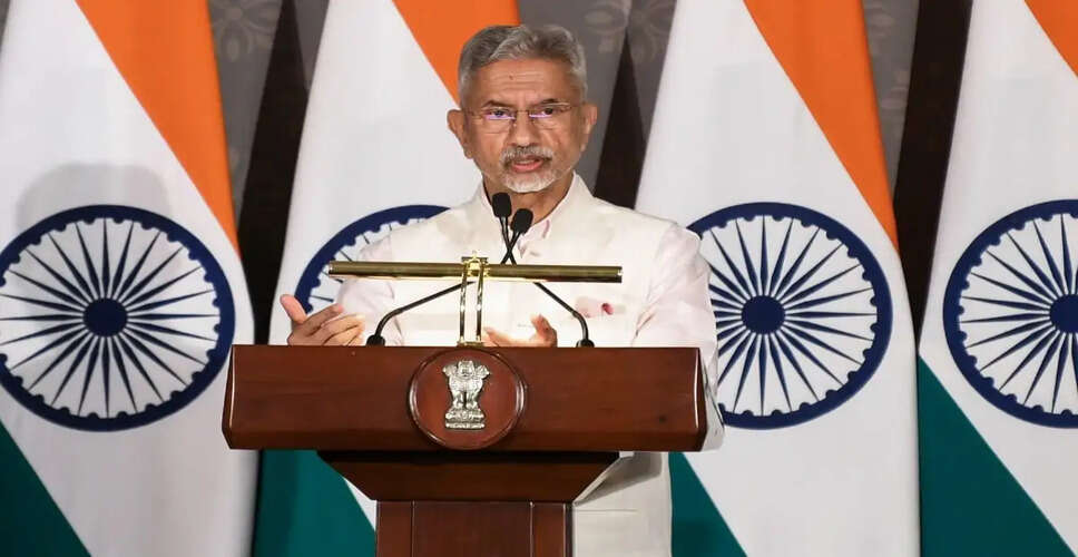 India's Strategic Relations in the Middle East: Insights from External Affairs Minister S. Jaishankar