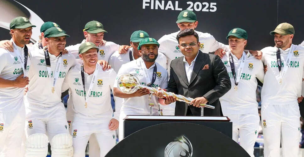 ICC Announces Host Nations for Upcoming World Test Championship Finals