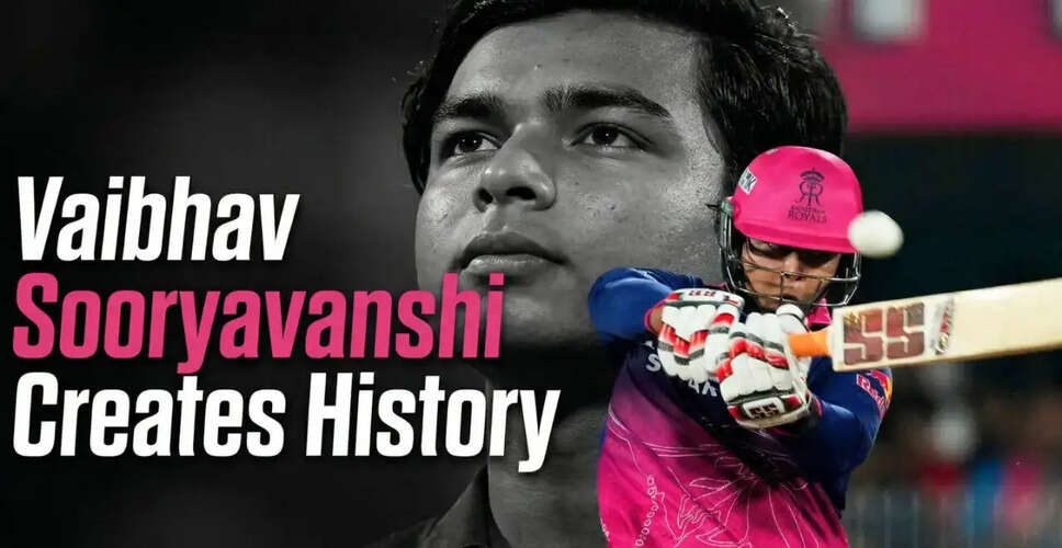 Vaibhav Sooryavanshi Shines with Record-Breaking Performance in IPL 2026