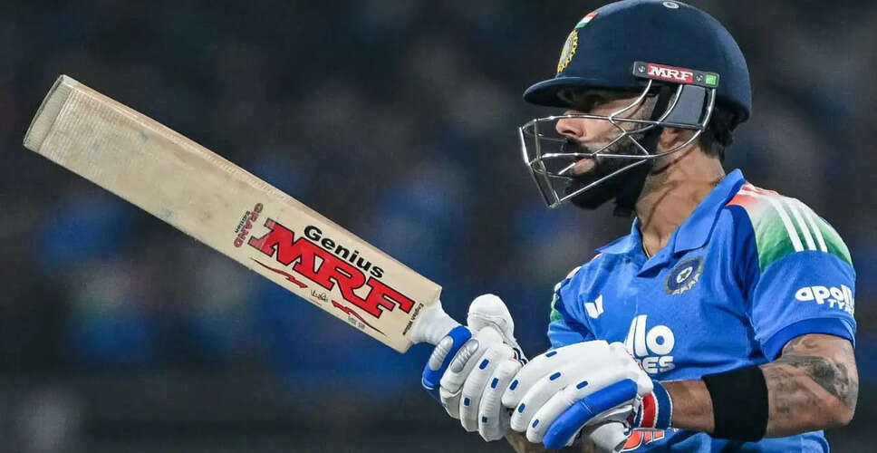 Virat Kohli Likely to Miss ODI Series Against Afghanistan Due to Injury