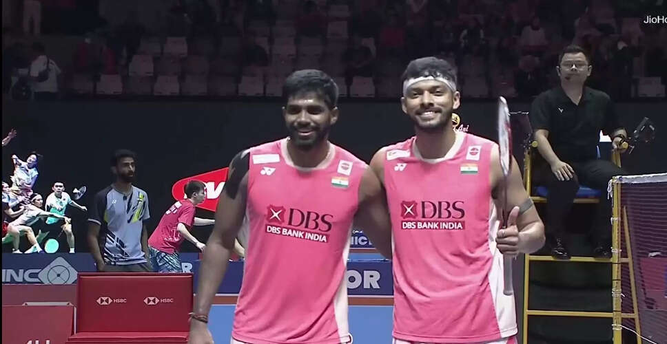 Satwiksairaj Rankireddy and Chirag Shetty Reach Quarterfinals at Indonesia Open