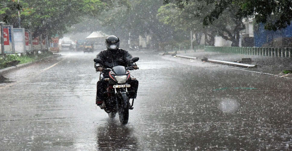 Monsoon Continues to Bring Rainfall Across Rajasthan