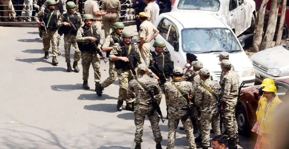 Security Forces Intensify Operations in Manipur to Curb Illegal Activities