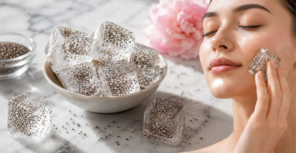 Unlock the Benefits of Chia Seed Ice Cubes for Radiant Skin