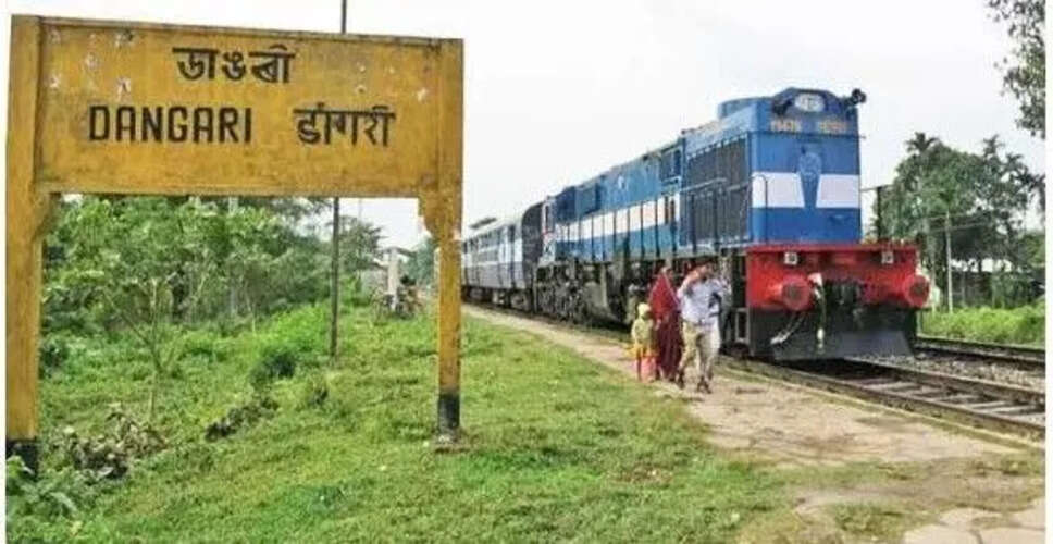 Upper Assam Residents Protest Suspension of Historic Train Services
