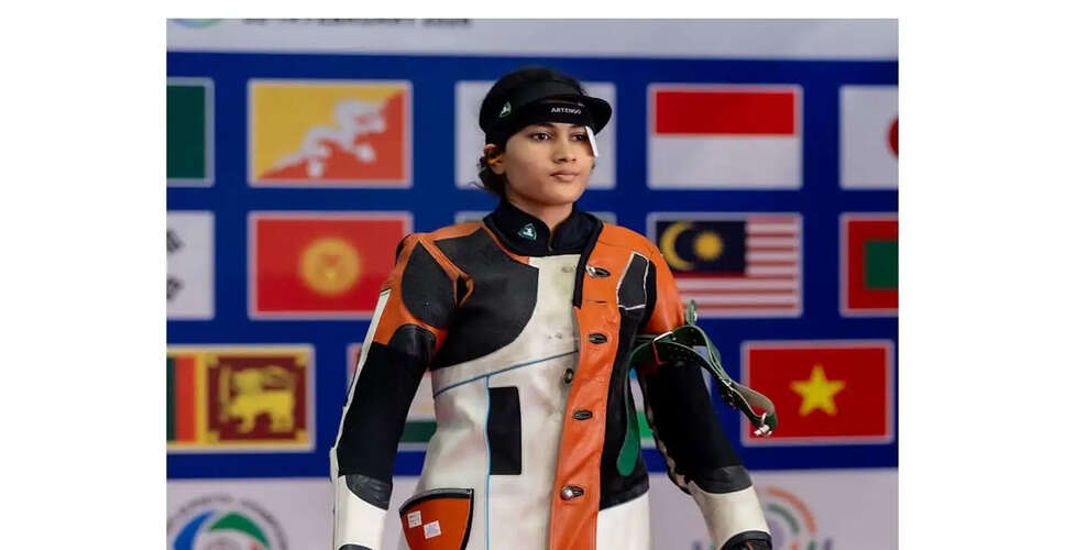 Prachi Gaikwad Shines with Gold at ISSF Junior World Cup in Cairo