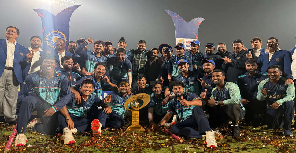 Jharkhand Claims Historic Syed Mushtaq Ali Trophy Victory with Dhoni's Guidance