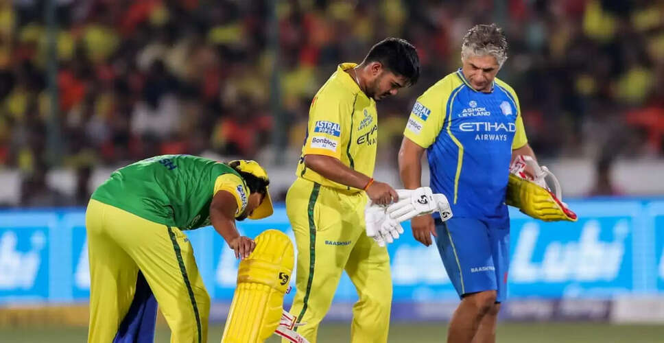 Ayush Mhatre's Injury Poses Challenge for Chennai Super Kings in IPL 2026