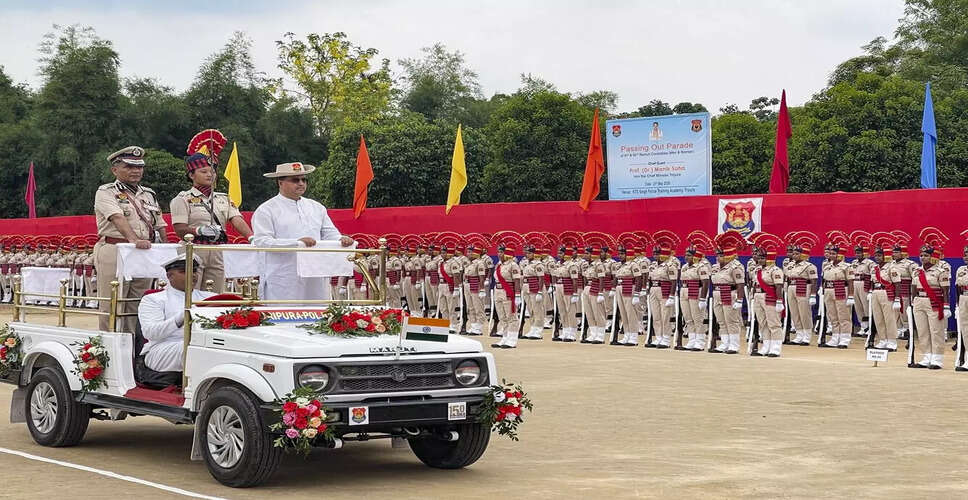 Tripura CM Advocates for Technology-Driven Policing