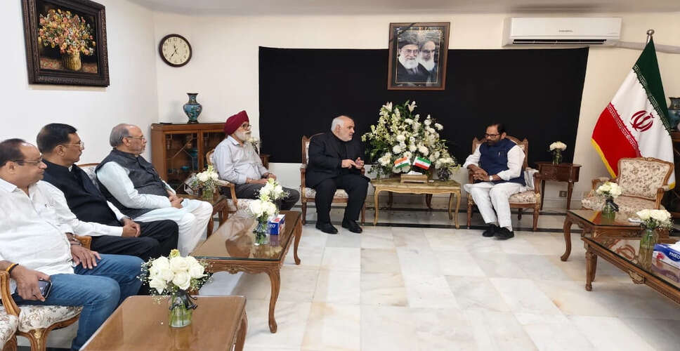 Senior BJP Leader Expresses Condolences at Iranian Embassy in New Delhi