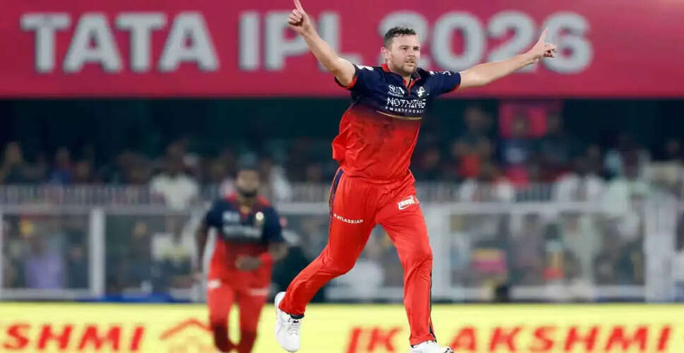 RCB Faces Mumbai Indians Without Hazlewood in IPL Showdown
