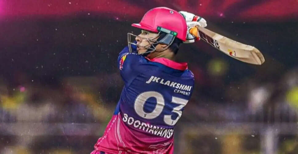 Riyan Parag Praises Vaibhav Sooryavanshi's Stunning IPL Performance