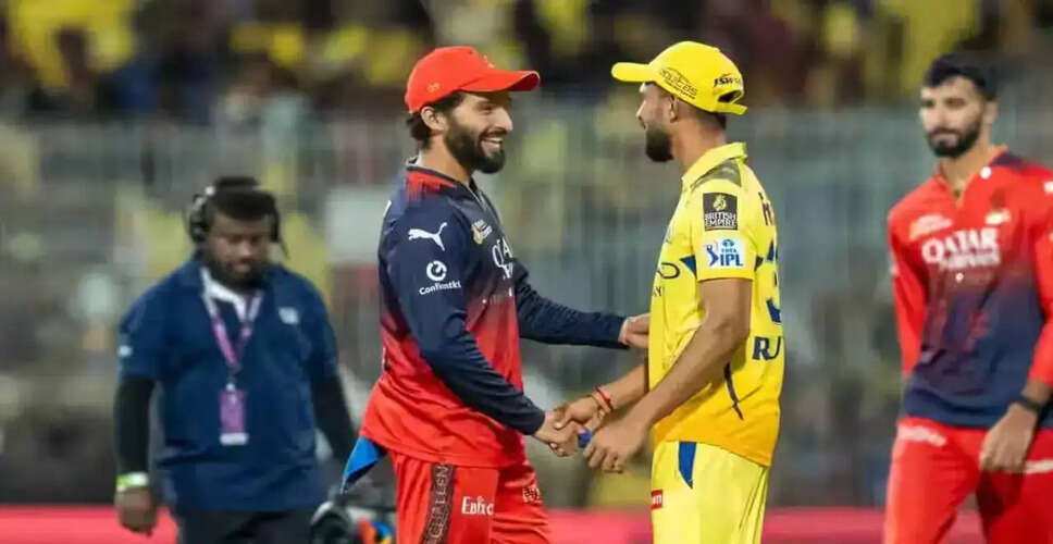RCB vs CSK: Anticipation Builds for IPL 2026 Clash