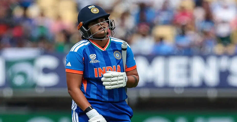 Shafali Verma's Shot Selection Criticized After T20 World Cup Dismissal