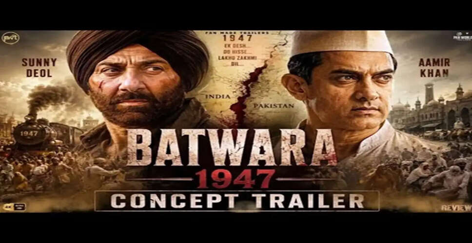 Excitement Builds for 'Bantwara 1947' Starring Sunny Deol and Preity Zinta