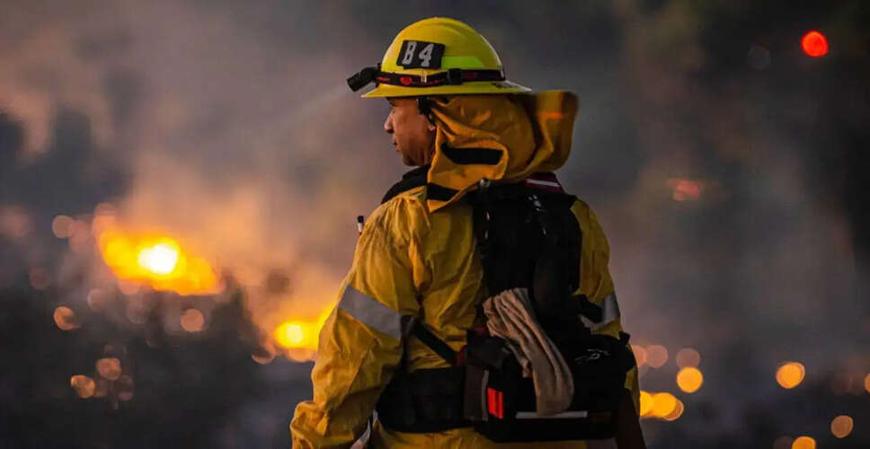 Rapid Brush Fire Forces Evacuations in Chino Hills, California