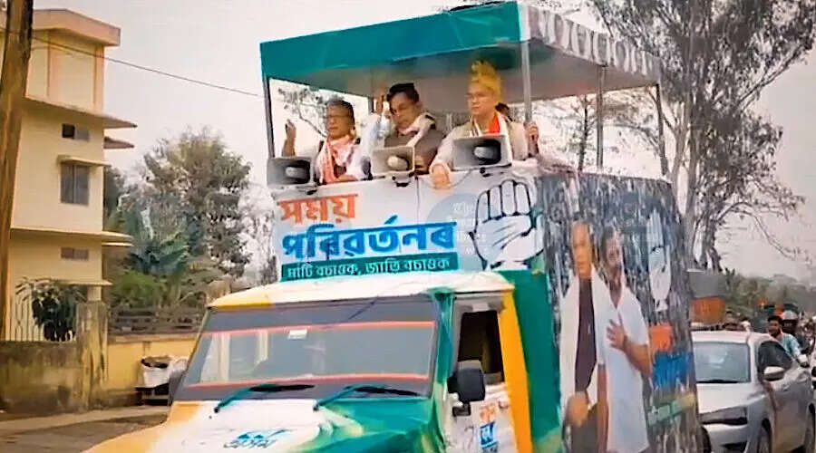 Intensifying Political Campaigns in Assam Ahead of Assembly Elections