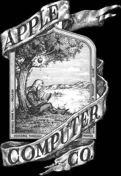 See Apple’s Original Logo,Depicted Sir Isaac Newton Sitting Under An Apple Tree