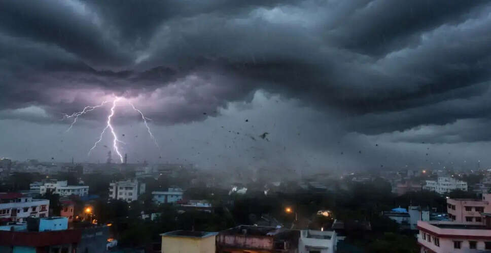 Weather Alert: Storms and Rain Expected Across Nine States