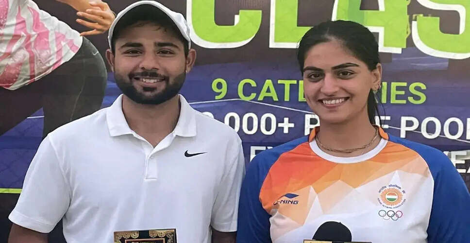 Aditya Nandal and Khushi Sachdeva Clinch Mixed Doubles Title at The Kitchen Clash