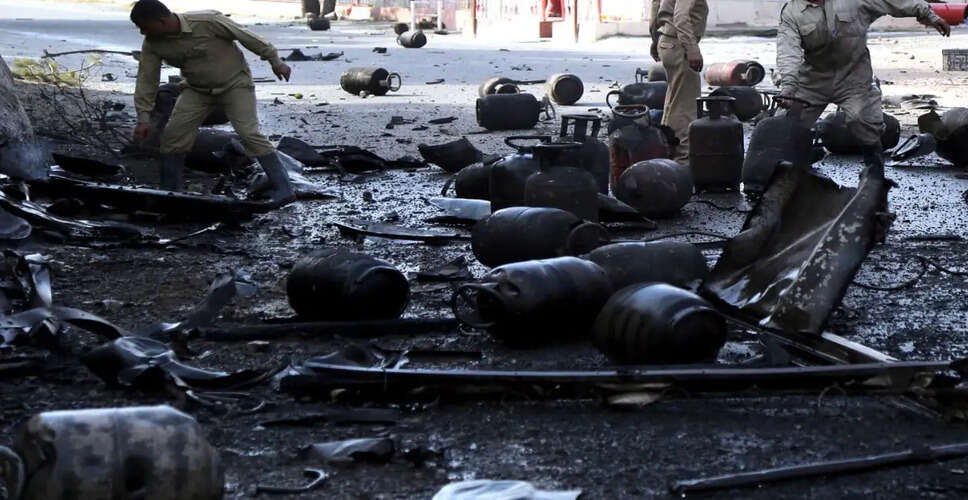 Tragic LPG Cylinder Explosions in Chandigarh Leave One Dead and Several Injured