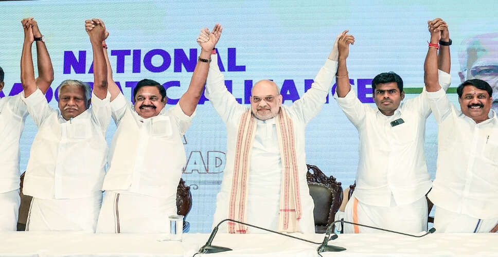 Amit Shah Promises NDA Government in Tamil Nadu by 2026 Amidst AIADMK Disagreement