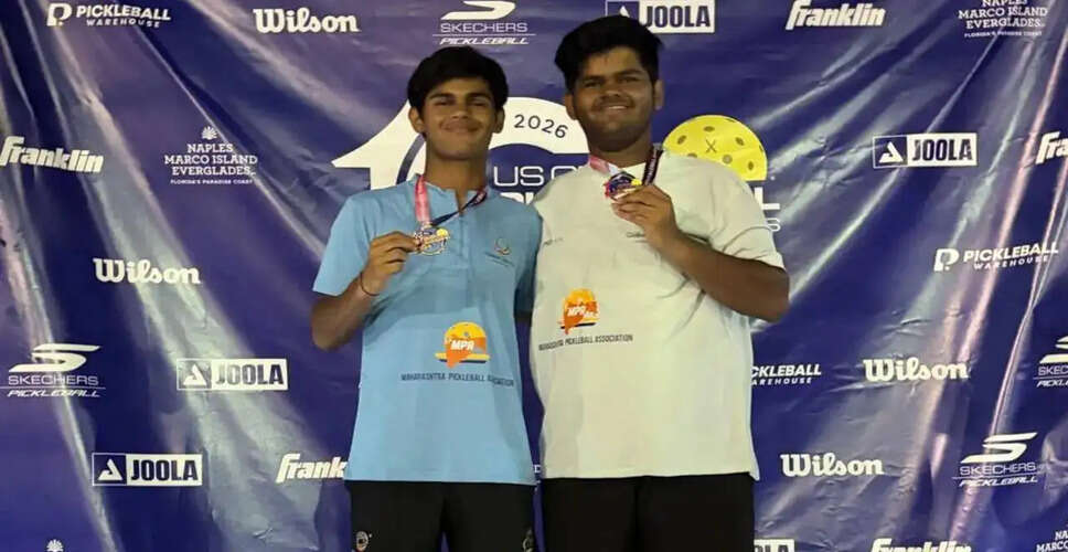Indian Siblings Shine at US Open Pickleball Championship