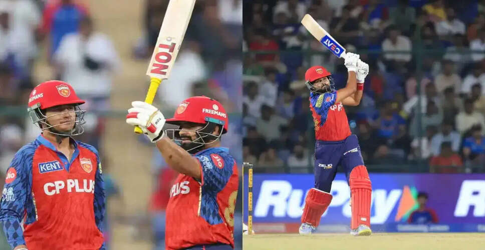 Punjab Kings Achieve Historic T20 Chase Against Delhi Capitals