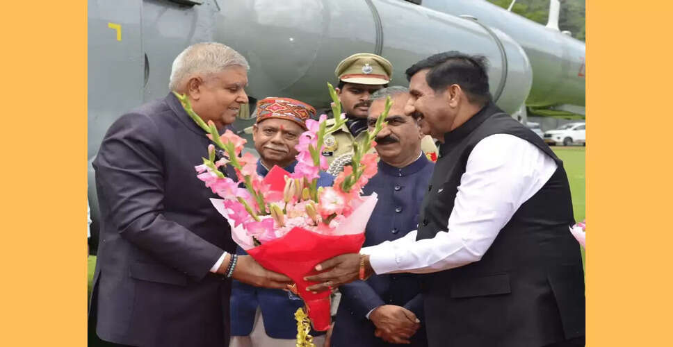 Vice-President Dhankhar's Official Visit to Shimla: Security and Engagements