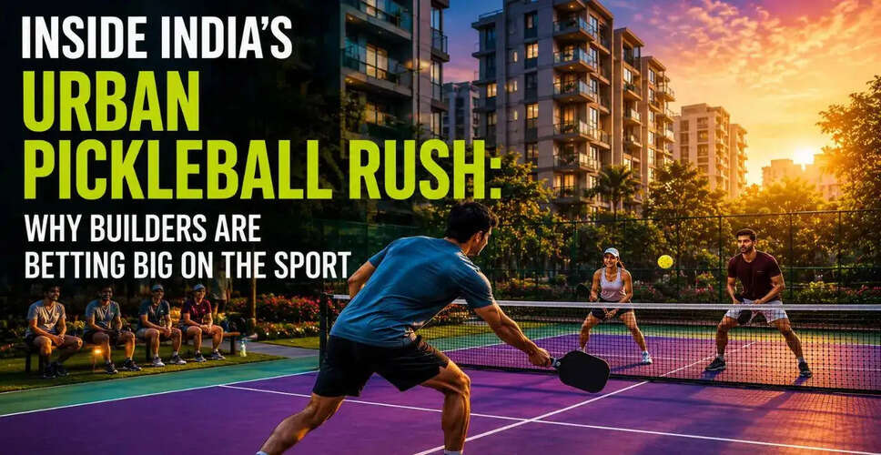 The Rise of Pickleball in India's Urban Developments