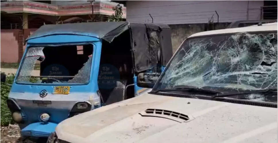 Violent Clashes Erupt in Dibrugarh Over Cattle Theft Dispute