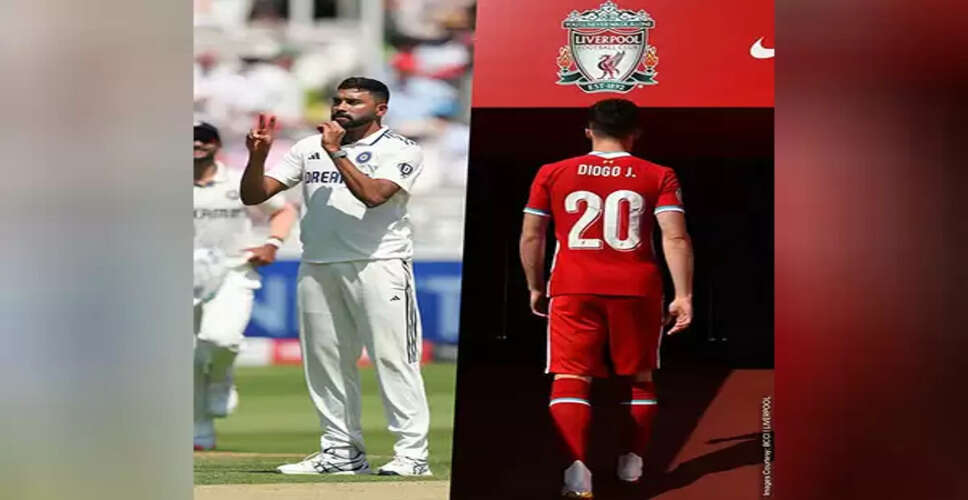 Mohammed Siraj Honors Diogo Jota During Test Match Against England
