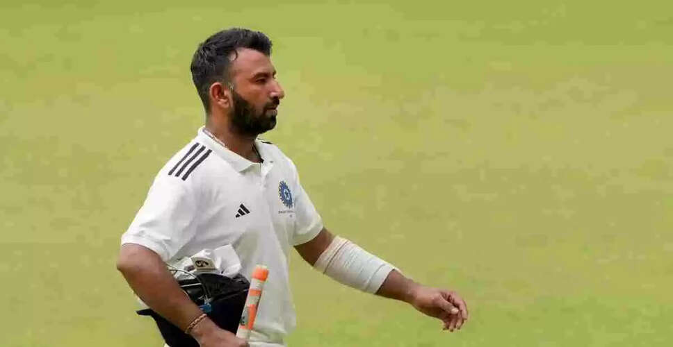 BCCI Likely to Exclude Cheteshwar Pujara from England Test Series