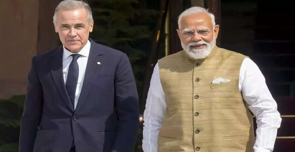 Strengthening India-Canada Ties: Modi Meets Carney in New Delhi
