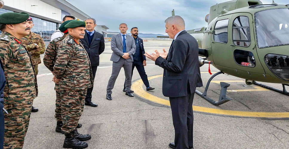 Indian Army Chief Visits UAE to Strengthen Military Ties