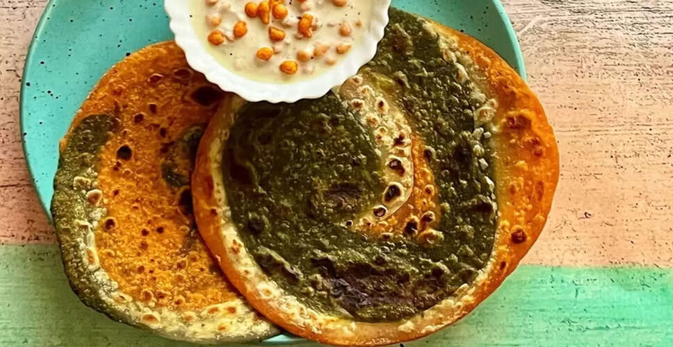 Celebrate Republic Day with Delicious Tricolor Paratha