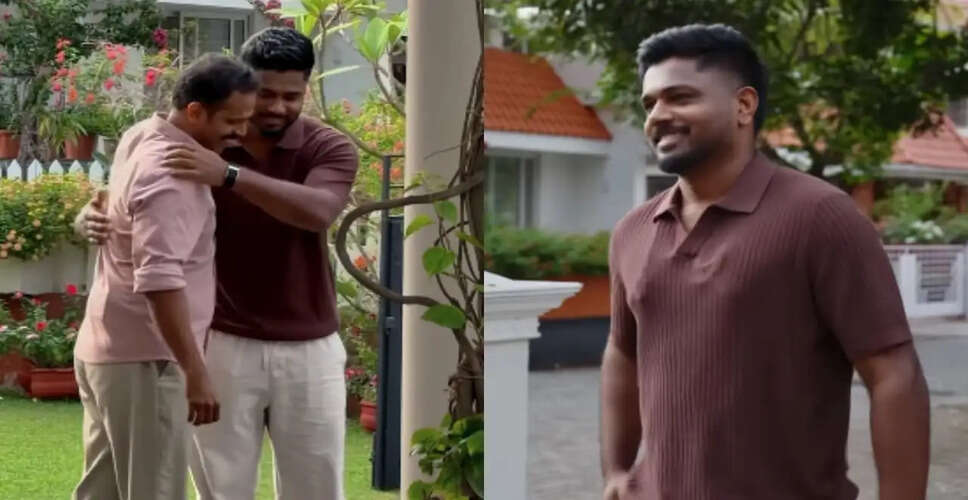 Sanju Samson Celebrated by Kerala Businessman for T20 World Cup Success