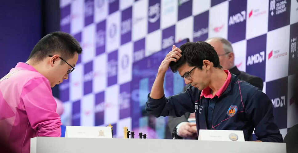 Alpine SG Pipers Triumph Over Triveni Continental Kings in Global Chess League Final
