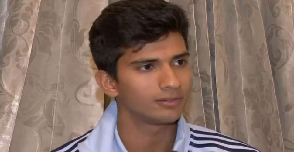 Udhav Mohan Celebrated for U-19 World Cup Triumph