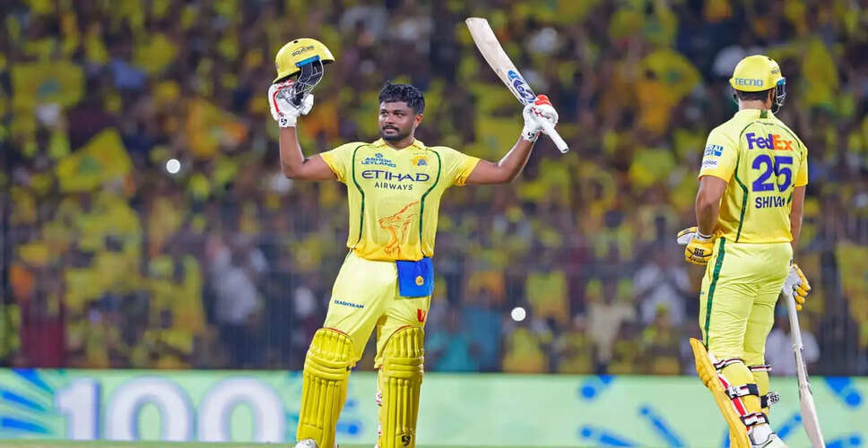 Sanju Samson Shines with Century in IPL 2026 Victory for CSK