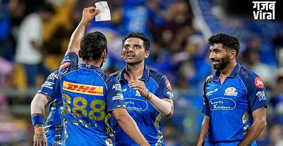 Raghu Sharma Celebrates First IPL Wicket with Emotional Gesture
